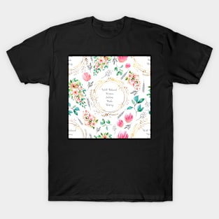 Well Behaved Women Seldom Make History - A Floral Print T-Shirt